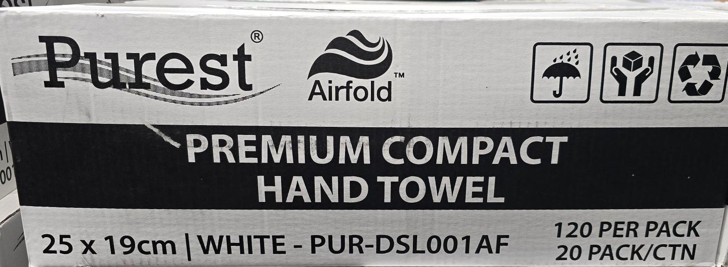 E070 - Towel Compact Purest Airfold DSL001AF 2400 Sheet