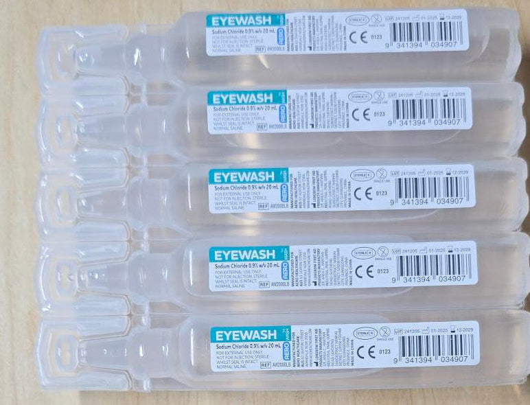 B8704 Eye Wash Saline Wound Irrigation