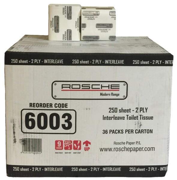E240 - Toilet Tissue Interleaved Rosche 6003