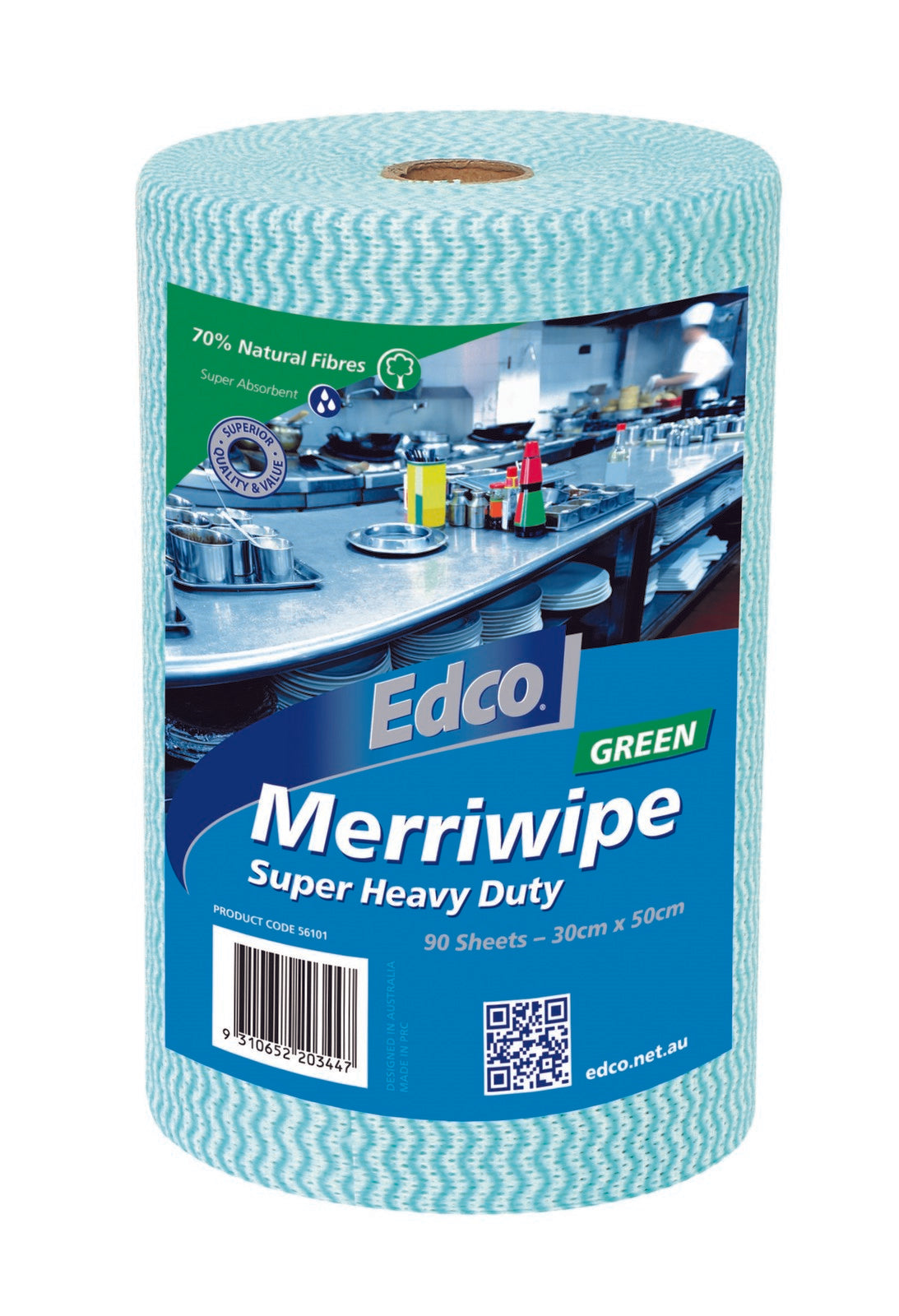 F280 - Wipes Perforated Roll Super Heavy Duty Merriwipes.