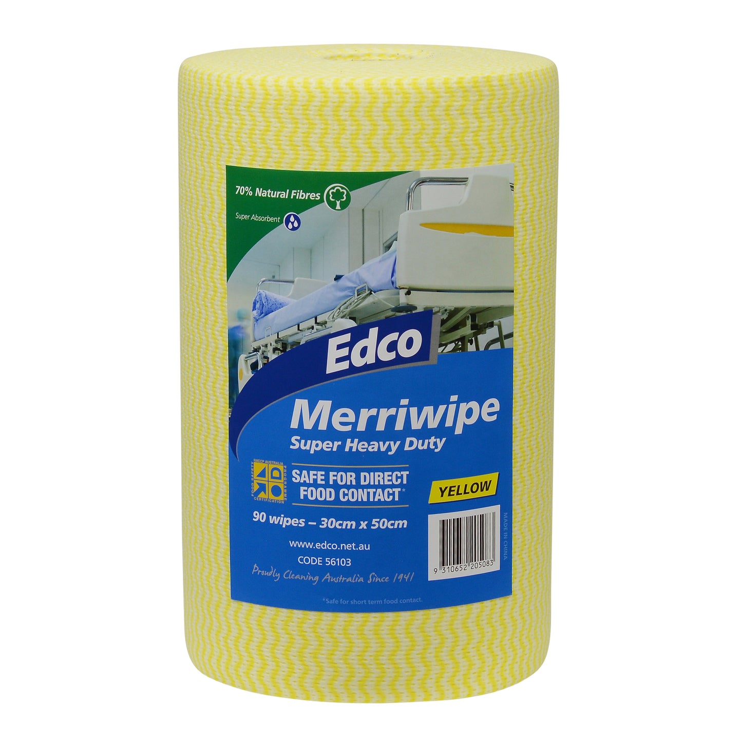 F280 - Wipes Perforated Roll Super Heavy Duty Merriwipes.