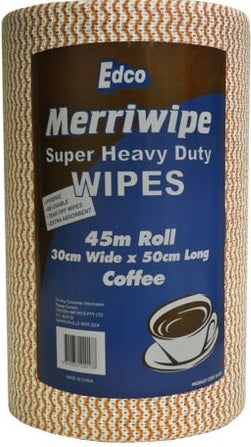 F280 - Wipes Perforated Roll Super Heavy Duty Merriwipes.