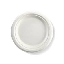D300 - Plate Pulp Round Natural Fibre
