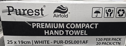 E070 - Towel Compact Purest Airfold DSL001AF 2400 Sheet