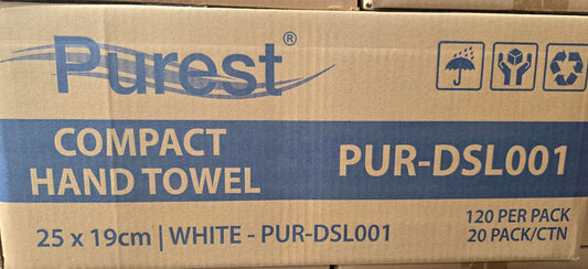 E071 - Towel Compact Purest DSL001 2400 Sheet