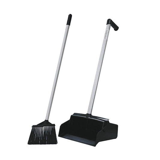 F315 - Lobby Dustpan With Brush Black