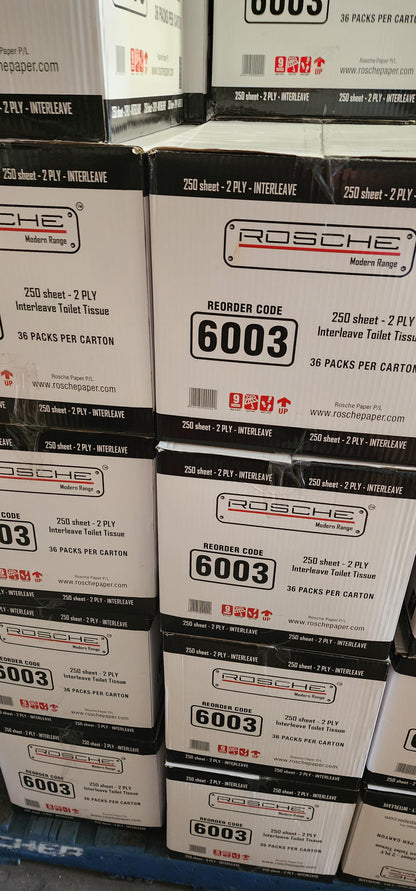 E240 - Toilet Tissue Interleaved Rosche 6003