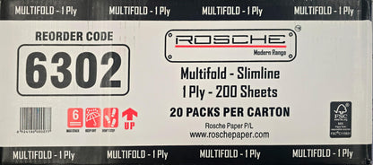 E062 - Towel Slimfold 6302 4000 Sheet