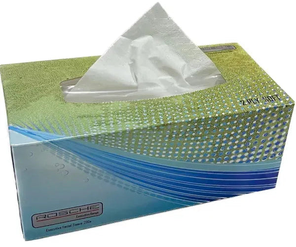 E252 - Facial Tissues 6200 Rosche 32 Packs x 200Tissues