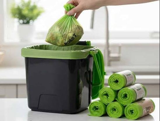 C080 Bag 8L Compostable 4 x 30