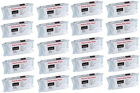 B240 - Wipes Baby Bastion Refill 20 Packs x 80