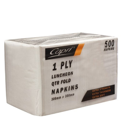 C300 - Serviette Napkins Lunch 1 Ply 3000 C-NL0100