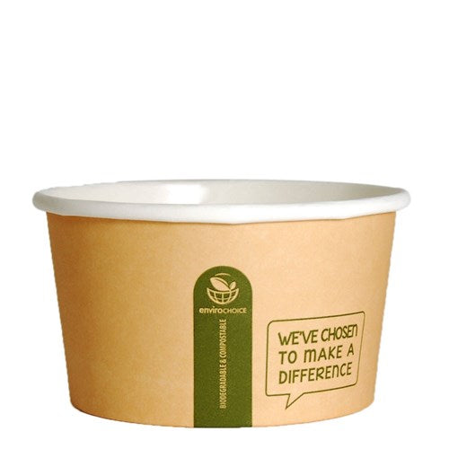 D345B Bowl Kraft 12Oz 350mL EC-SC0012