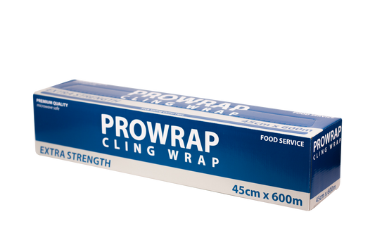 C340 -  Cling Wrap with Cutter 45cm x 600m