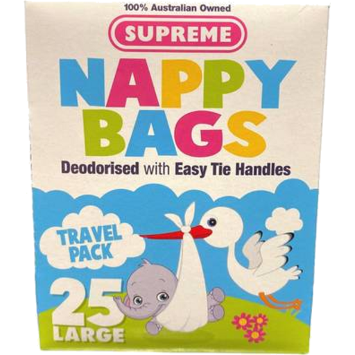 B280 - Nappy Bags Supreme 25 Bags