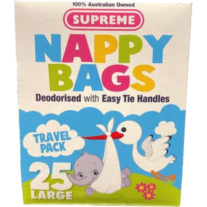 B280 - Nappy Bags Supreme 25 Bags