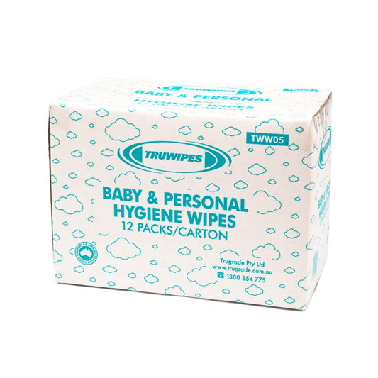 B230 - Wipes Baby Trugrade Refill 12 Packs x 80 ****NEW***