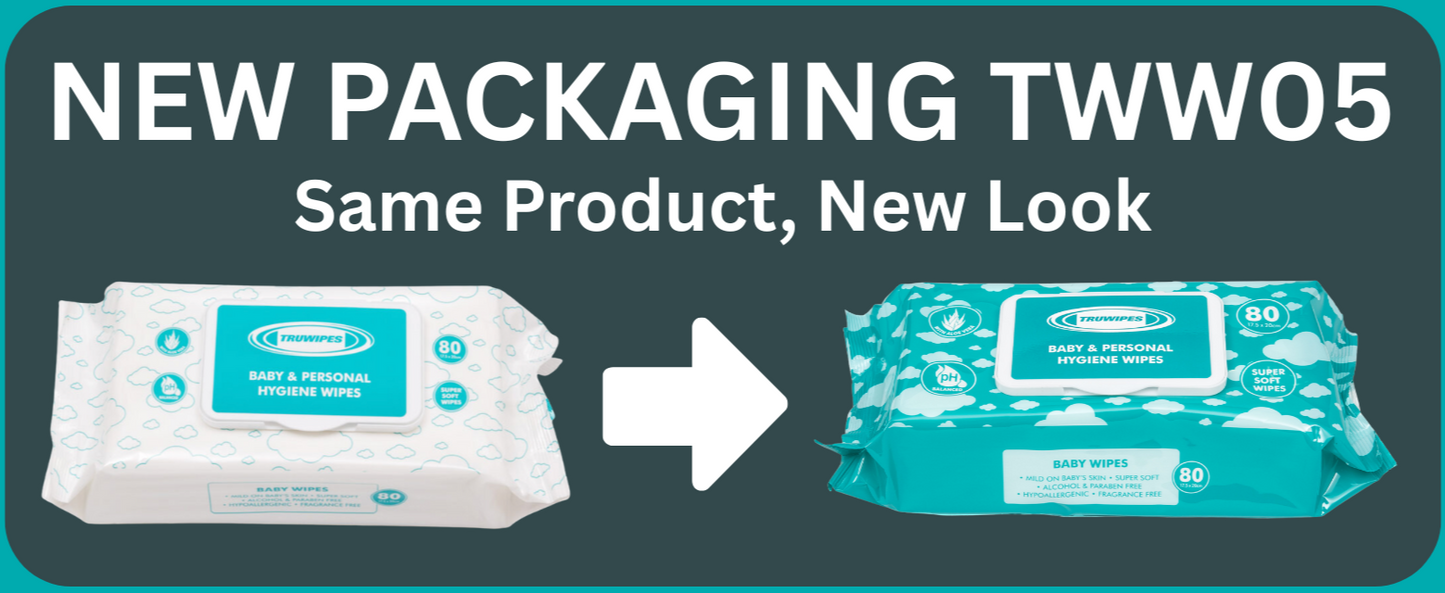 B230 - Wipes Baby Trugrade Refill 12 Packs x 80 ****NEW***