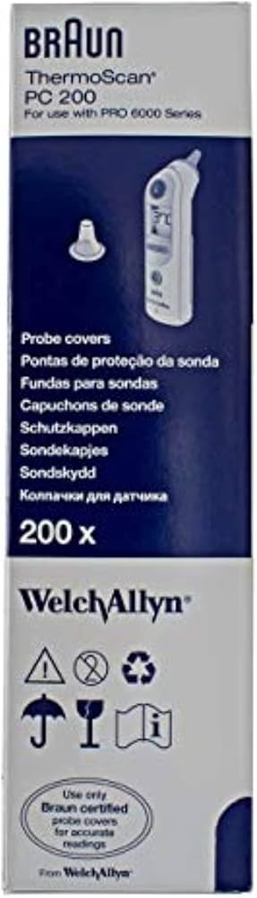 B862 - Braun Thermoscan Lense 200 pack
