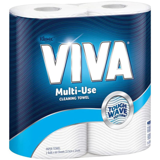 E131 - Towel Kitchen Kleenex VIva 12 Rolls