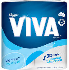 E135 Towel Kitchen Viva 12 pack