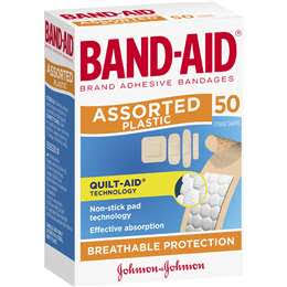 B835 - Band-Aid Plastic Kitchen 50Pk