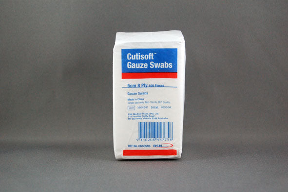 B845 - Gauze Swabs 5cm