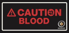 ZL020 - Caution Blood