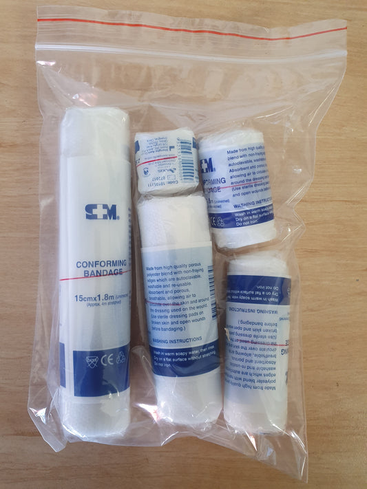 B8506- Bandage Conforming set of 5