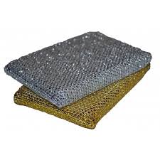 F304 - Scourers Mesh Scrubber 16 Pk