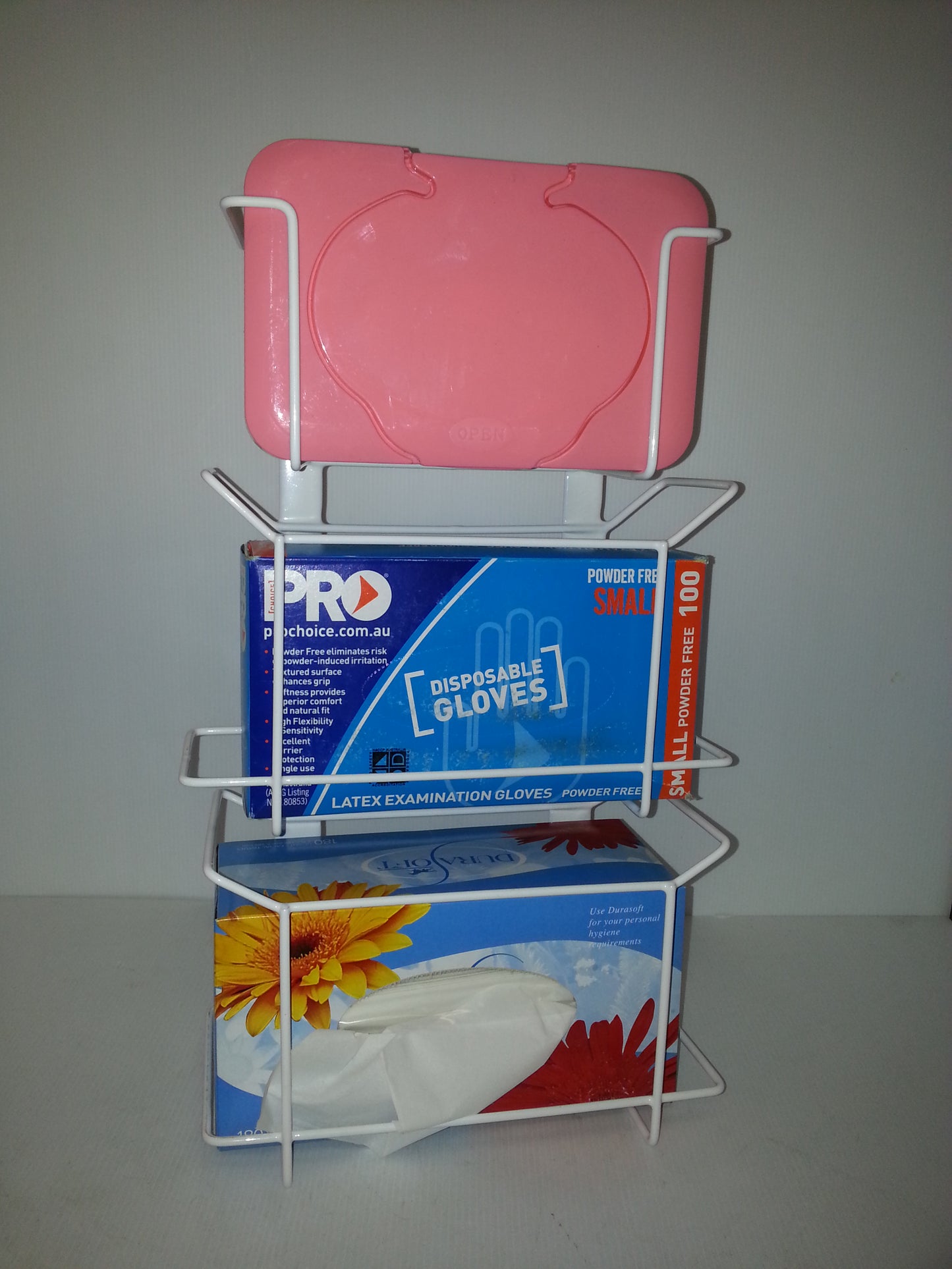 E298 - Dispenser Triple Glove Tissue Wipes