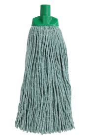 F350 - Mop With Handle Colour Coded 400g